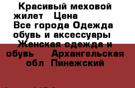 Красивый меховой жилет › Цена ­ 13 500 - Все города Одежда, обувь и аксессуары » Женская одежда и обувь   . Архангельская обл.,Пинежский 